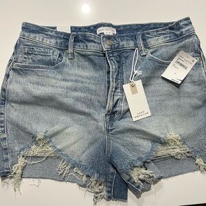 NWT Good American Size 12 Denim Shorts